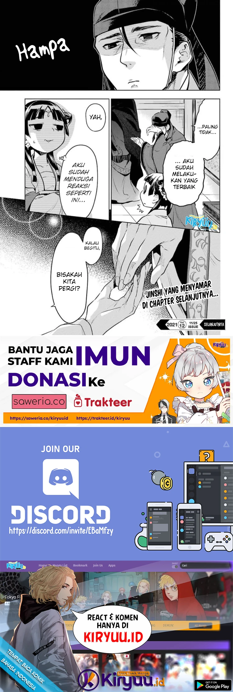 Read Kusuriya no Hitorigoto ID Manga Online