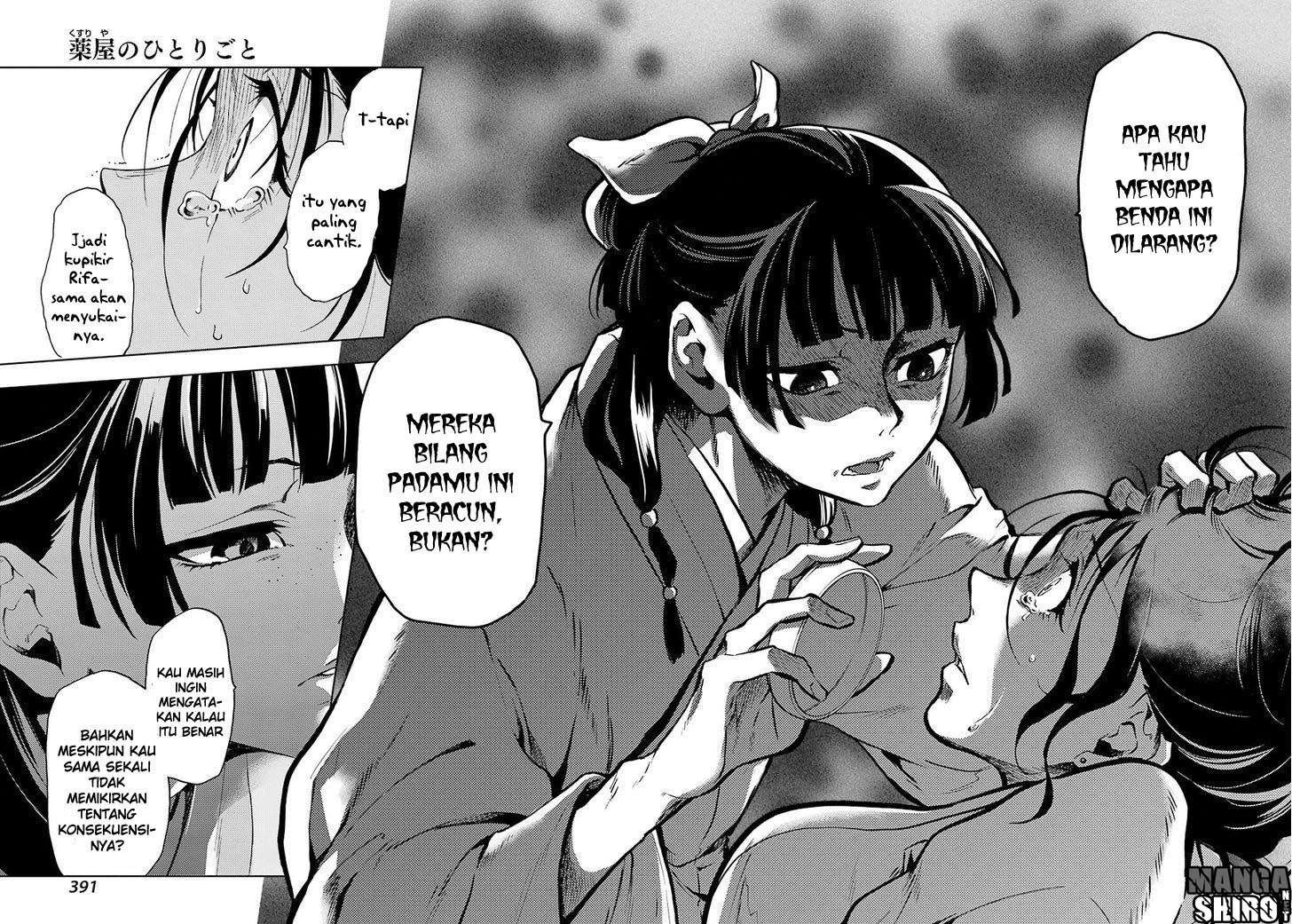 Read Kusuriya no Hitorigoto ID Manga Online
