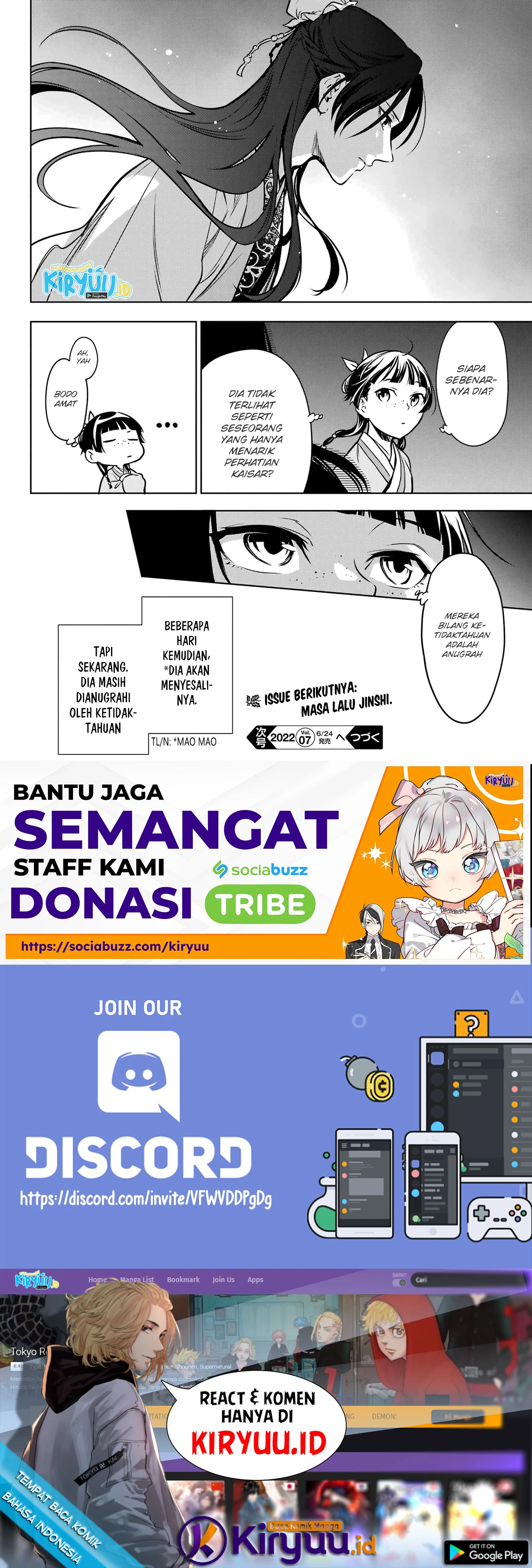 Read Kusuriya no Hitorigoto ID Manga Online