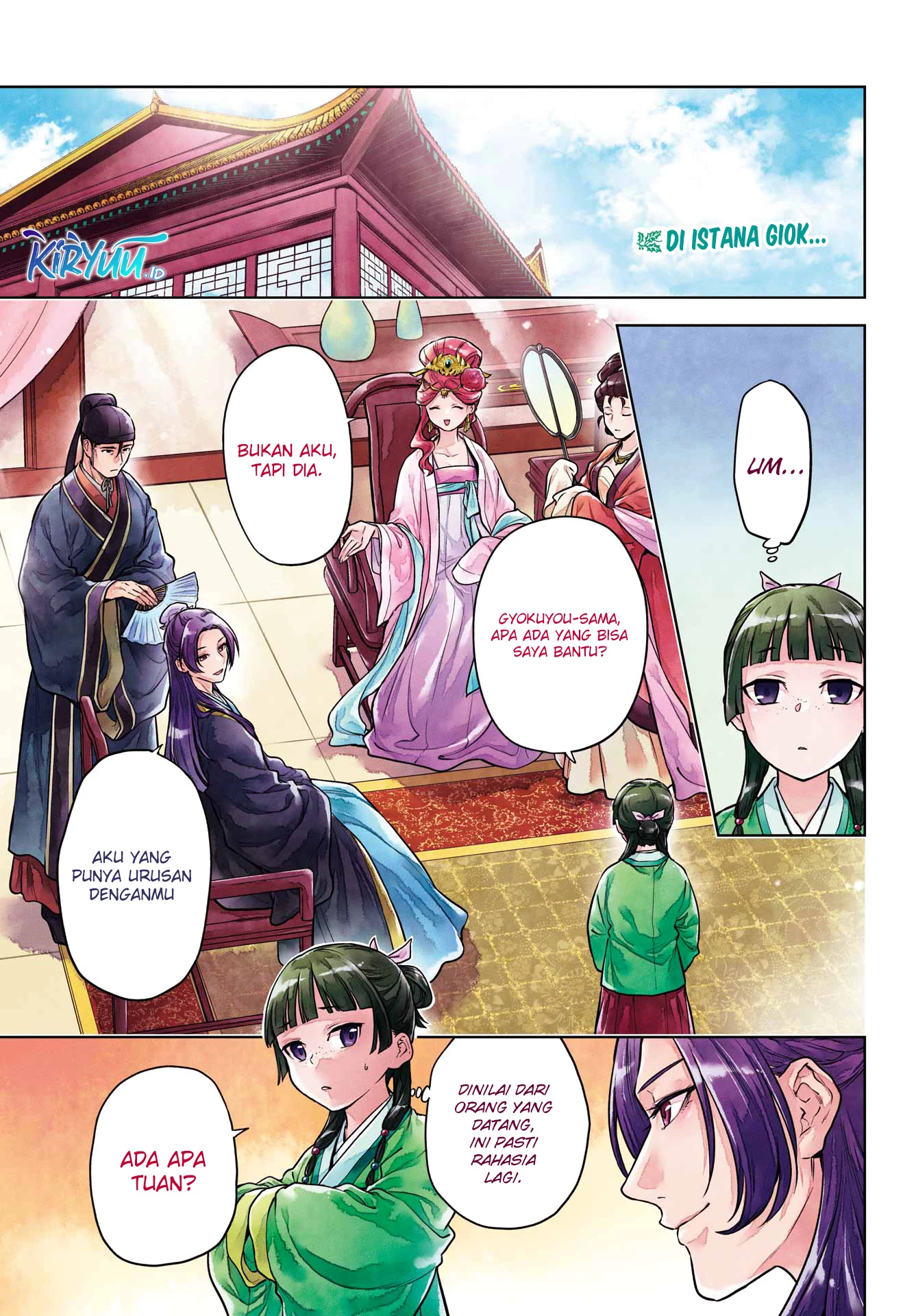 Read Kusuriya no Hitorigoto ID Manga Online