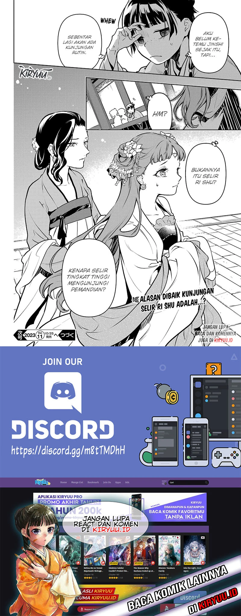Read Kusuriya no Hitorigoto ID Manga Online