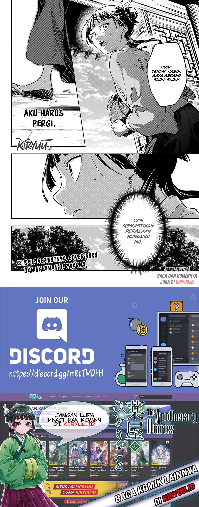 Read Kusuriya no Hitorigoto ID Manga Online
