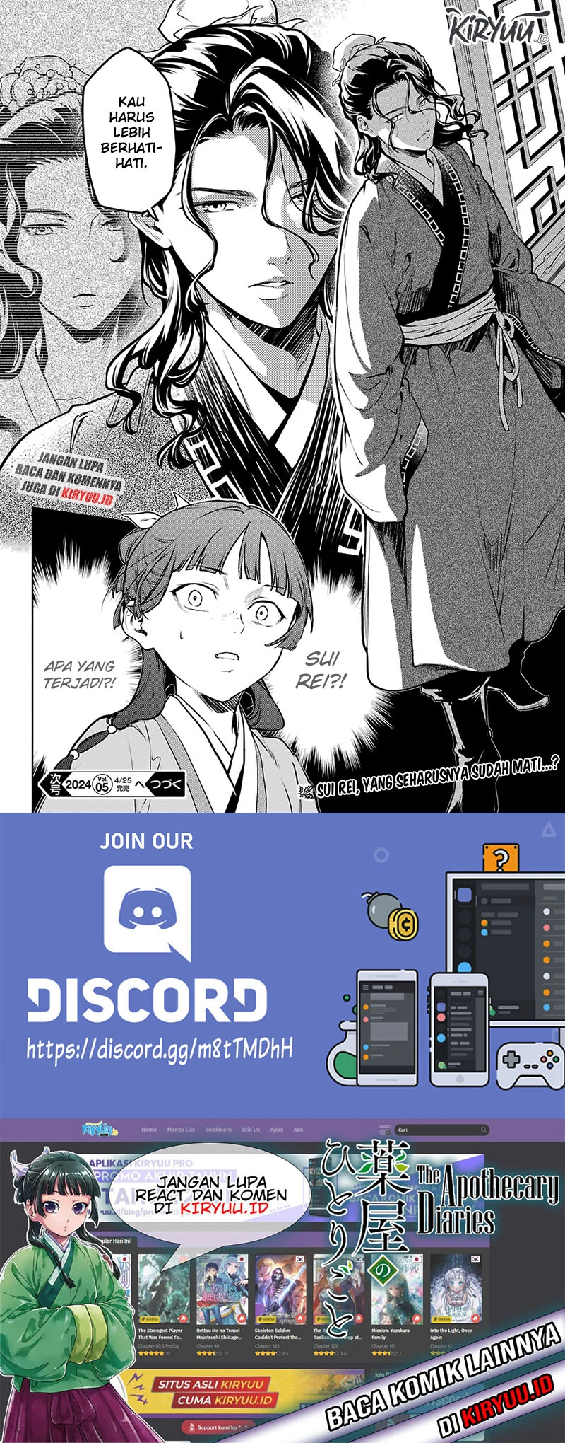 Read Kusuriya no Hitorigoto ID Manga Online