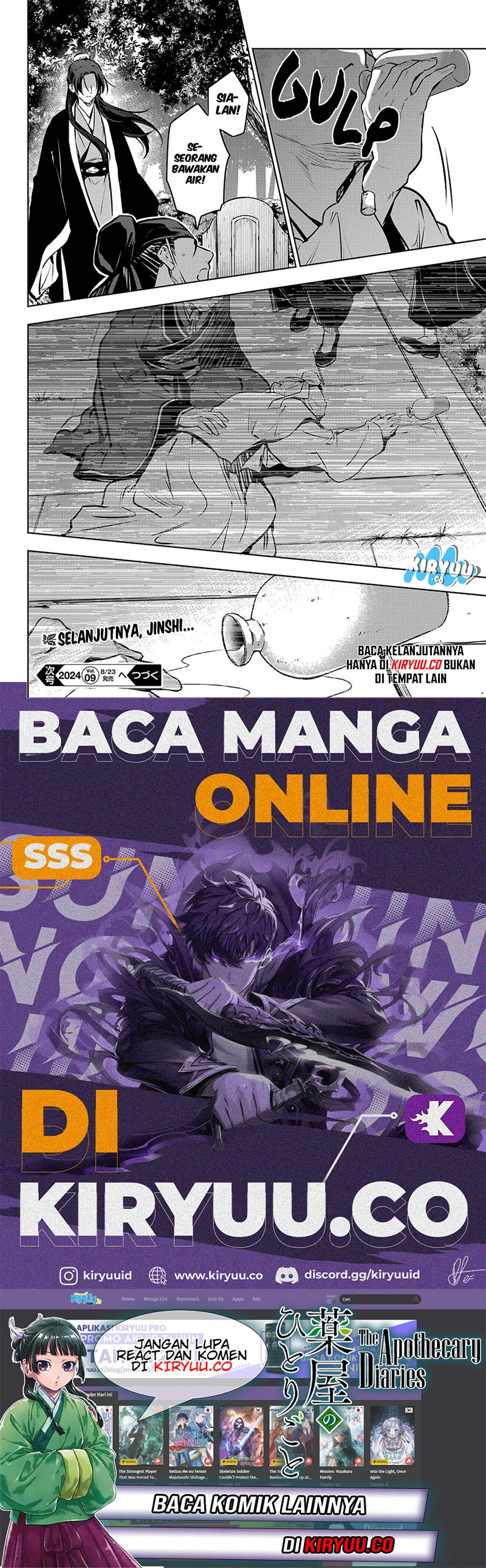 Read Kusuriya no Hitorigoto ID Manga Online
