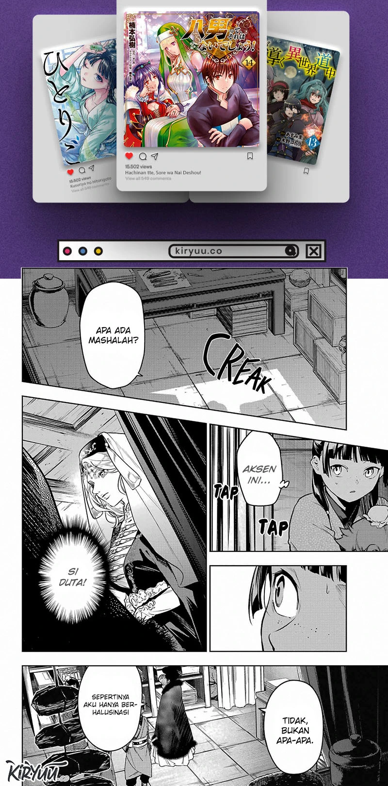 Read Kusuriya no Hitorigoto ID Manga Online