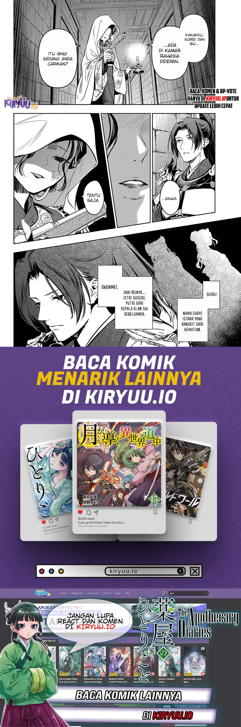 Read Kusuriya no Hitorigoto ID Manga Online
