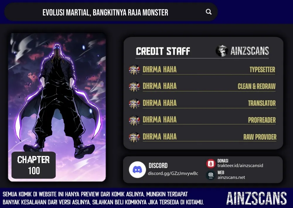 Read Martial Evolution Start by Awakening the King of Monsters ID Manga Online