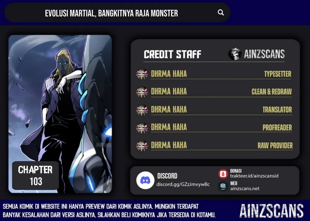 Read Martial Evolution Start by Awakening the King of Monsters ID Manga Online