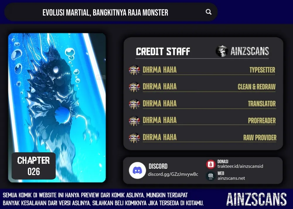 Read Martial Evolution Start by Awakening the King of Monsters ID Manga Online