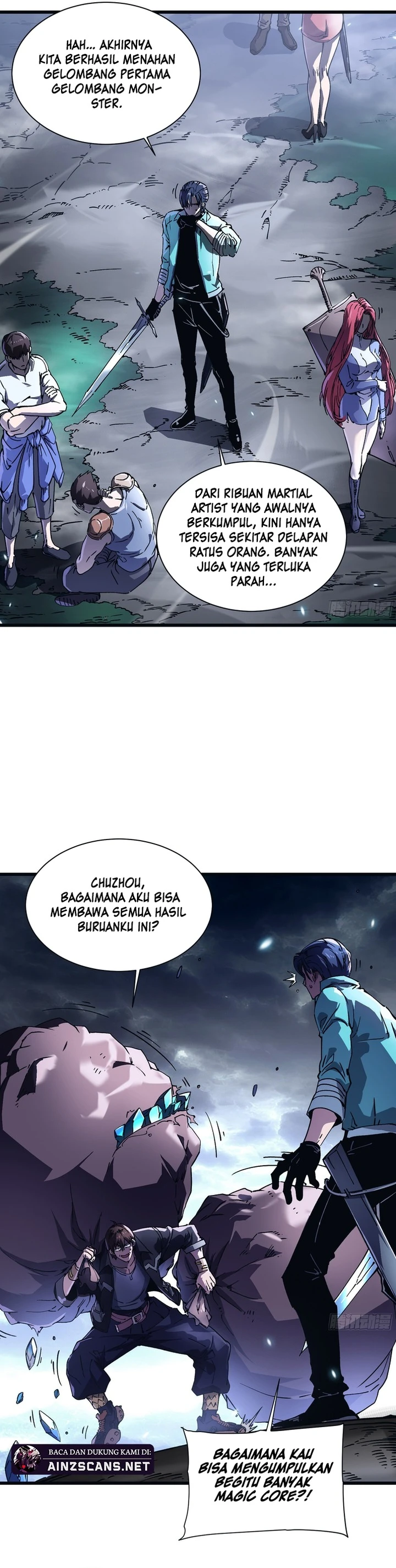 Read Martial Evolution Start by Awakening the King of Monsters ID Manga Online