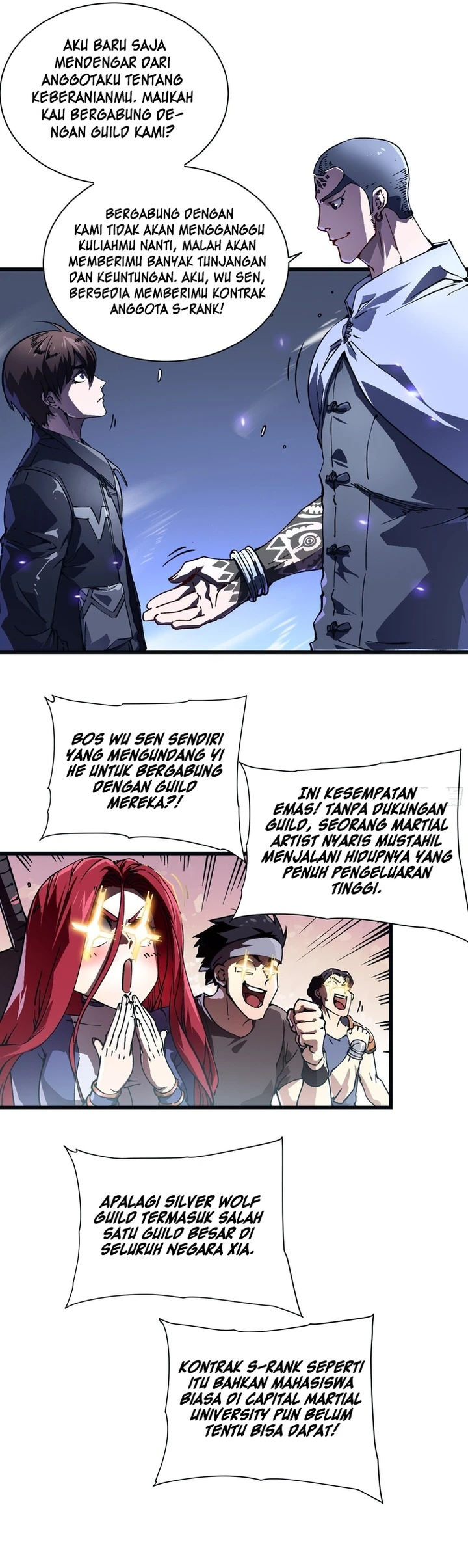 Read Martial Evolution Start by Awakening the King of Monsters ID Manga Online