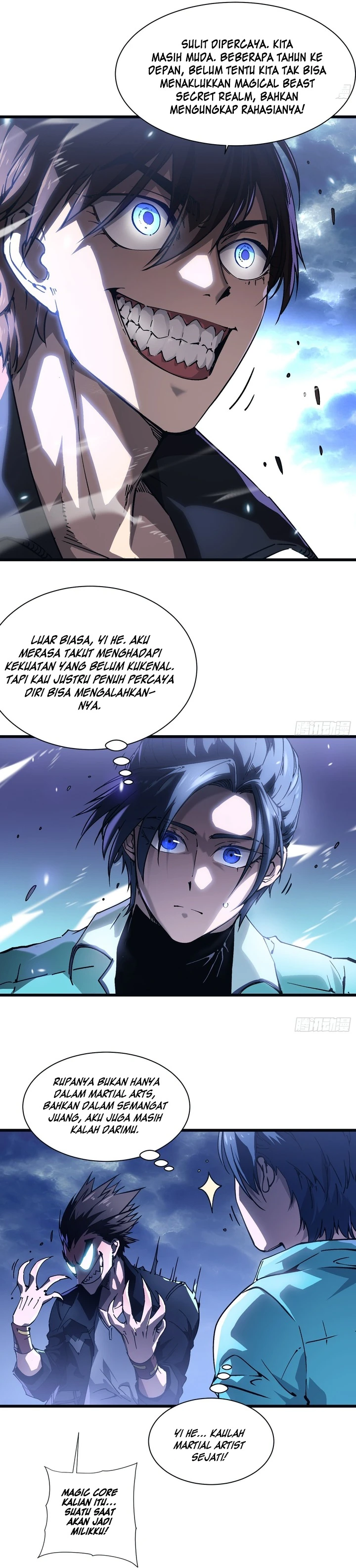 Read Martial Evolution Start by Awakening the King of Monsters ID Manga Online
