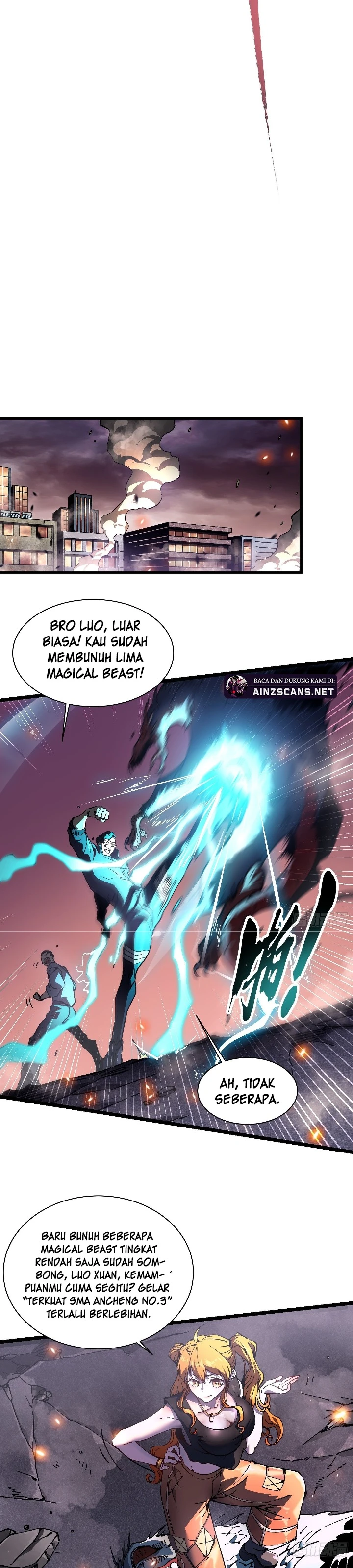 Read Martial Evolution Start by Awakening the King of Monsters ID Manga Online