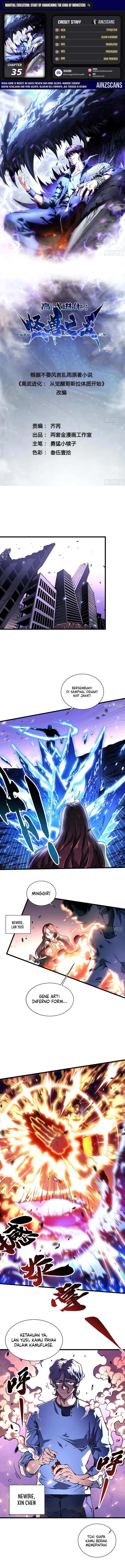Read Martial Evolution Start by Awakening the King of Monsters ID Manga Online