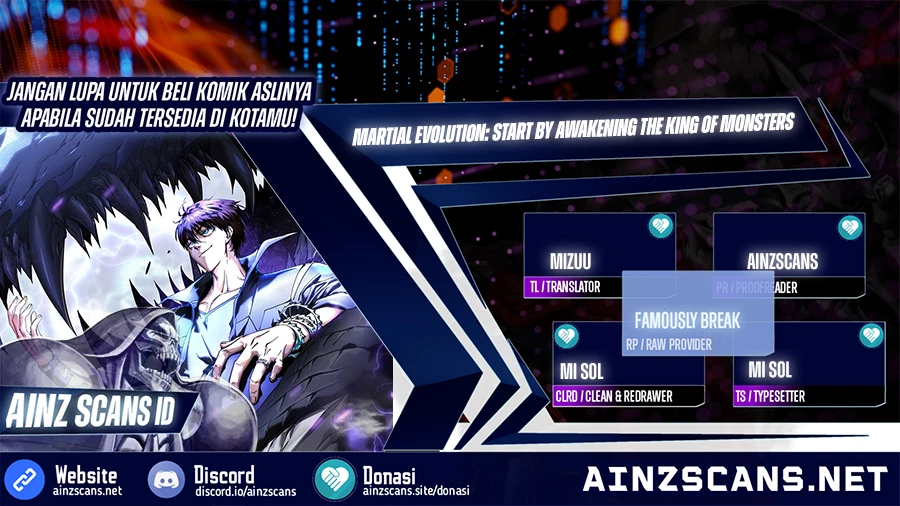 Read Martial Evolution Start by Awakening the King of Monsters ID Manga Online
