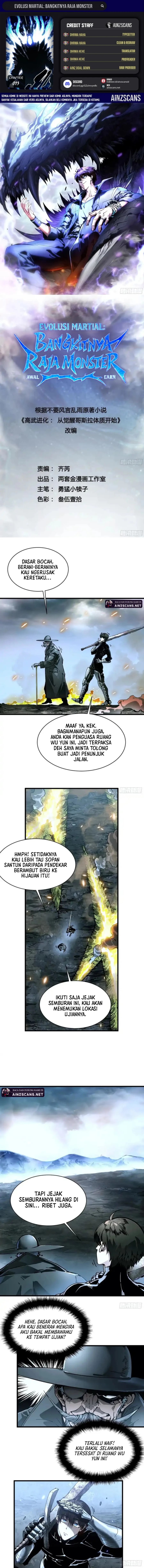 Read Martial Evolution Start by Awakening the King of Monsters ID Manga Online