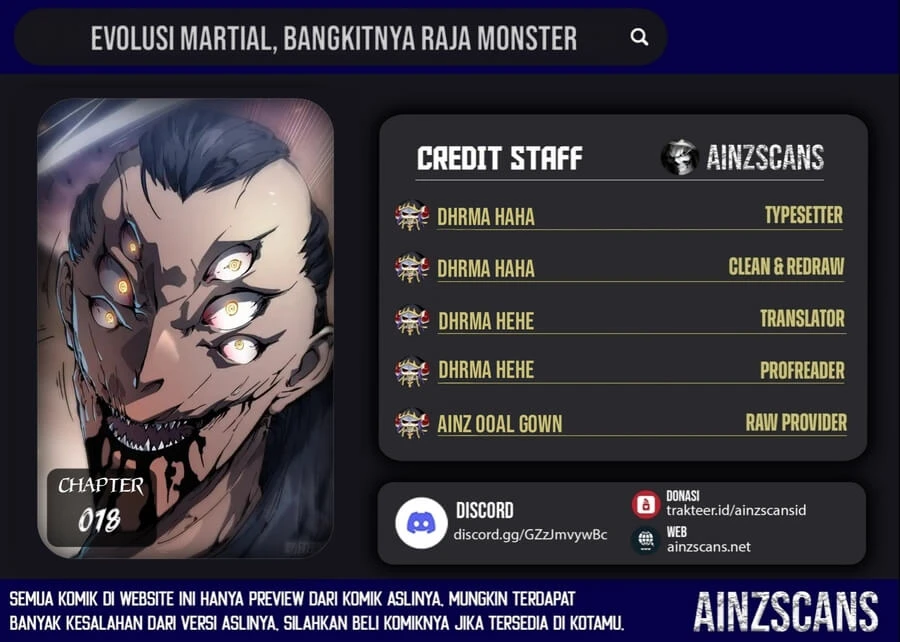 Read Martial Evolution Start by Awakening the King of Monsters ID Manga Online