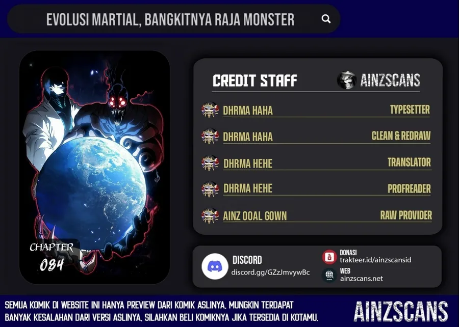 Read Martial Evolution Start by Awakening the King of Monsters ID Manga Online
