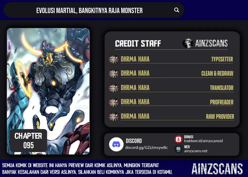 Read Martial Evolution Start by Awakening the King of Monsters ID Manga Online