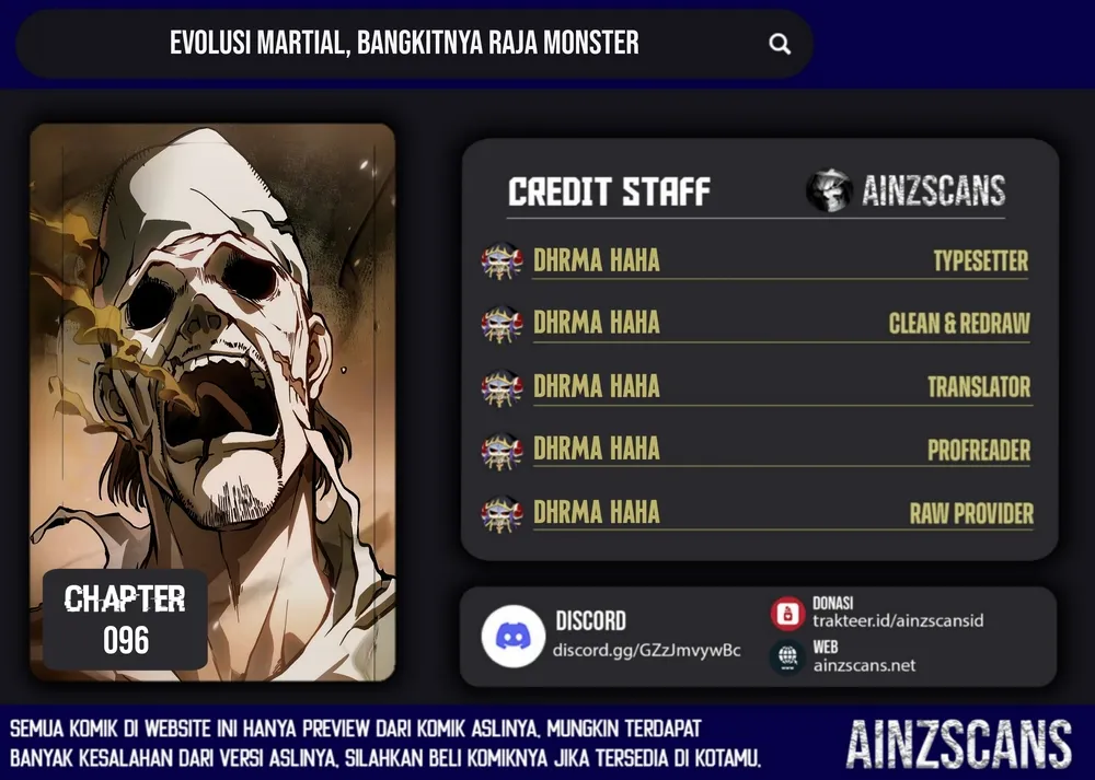 Read Martial Evolution Start by Awakening the King of Monsters ID Manga Online
