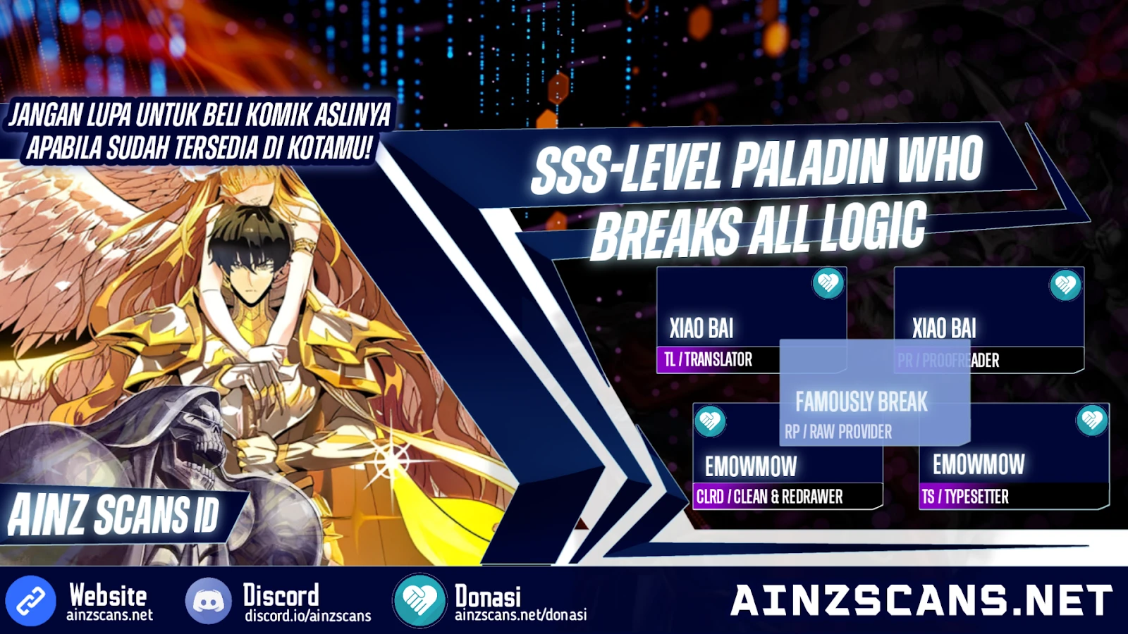 Read SSS-level Paladin Who Breaks All Logic ID Manga Online