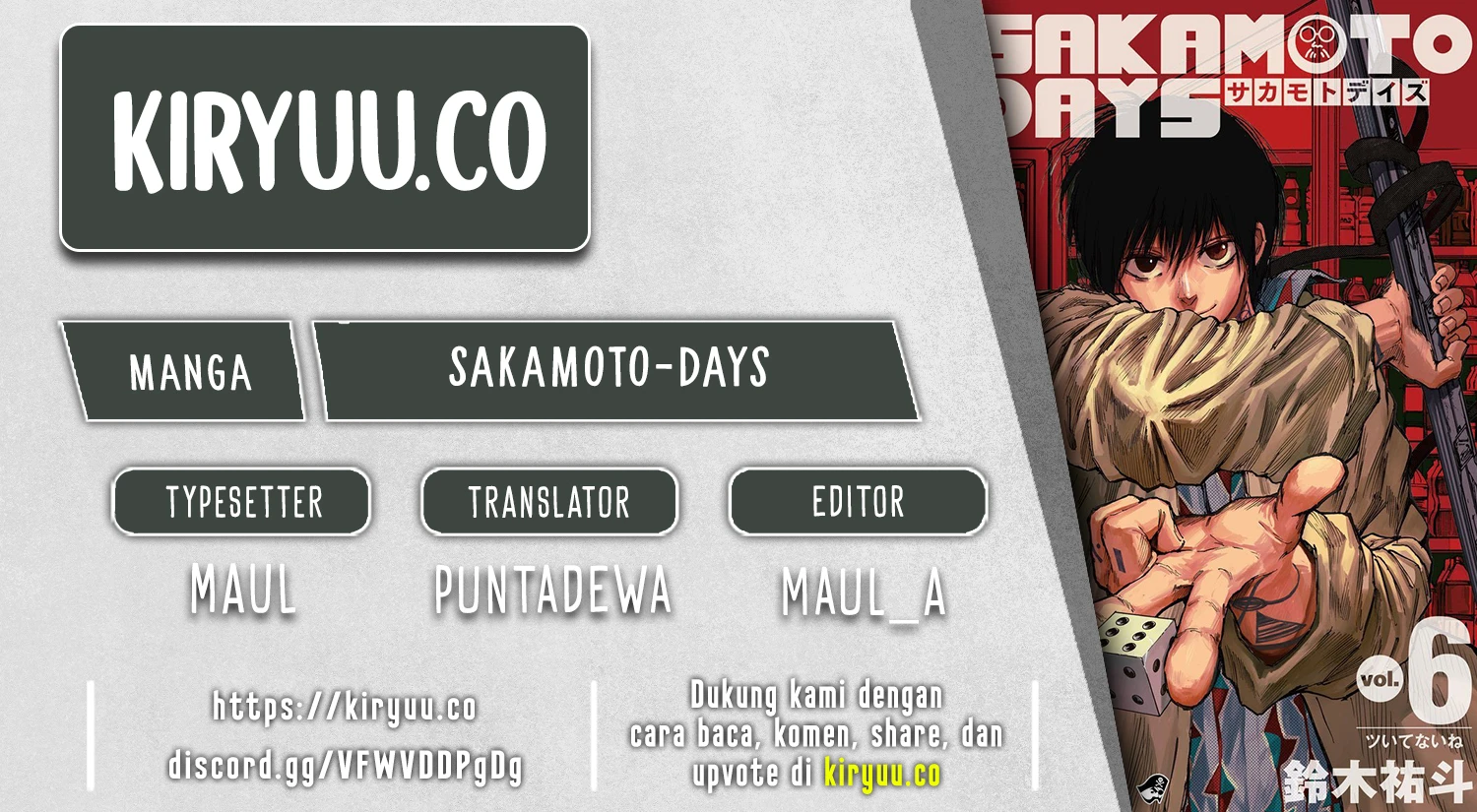 Read Sakamoto Days Bahasa Indonesia ID Manga Online