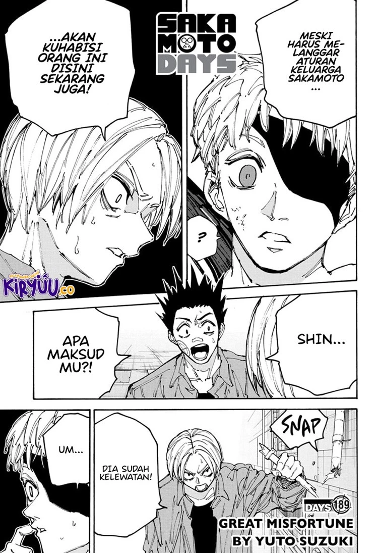 Read Sakamoto Days Bahasa Indonesia ID Manga Online