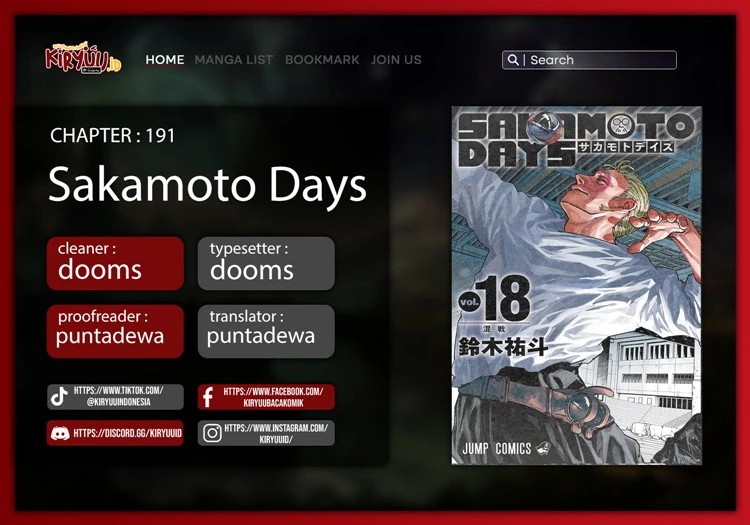Read Sakamoto Days Bahasa Indonesia ID Manga Online