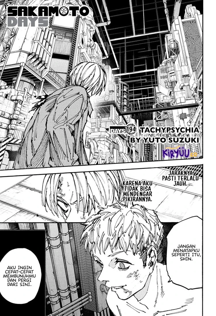 Read Sakamoto Days Bahasa Indonesia ID Manga Online