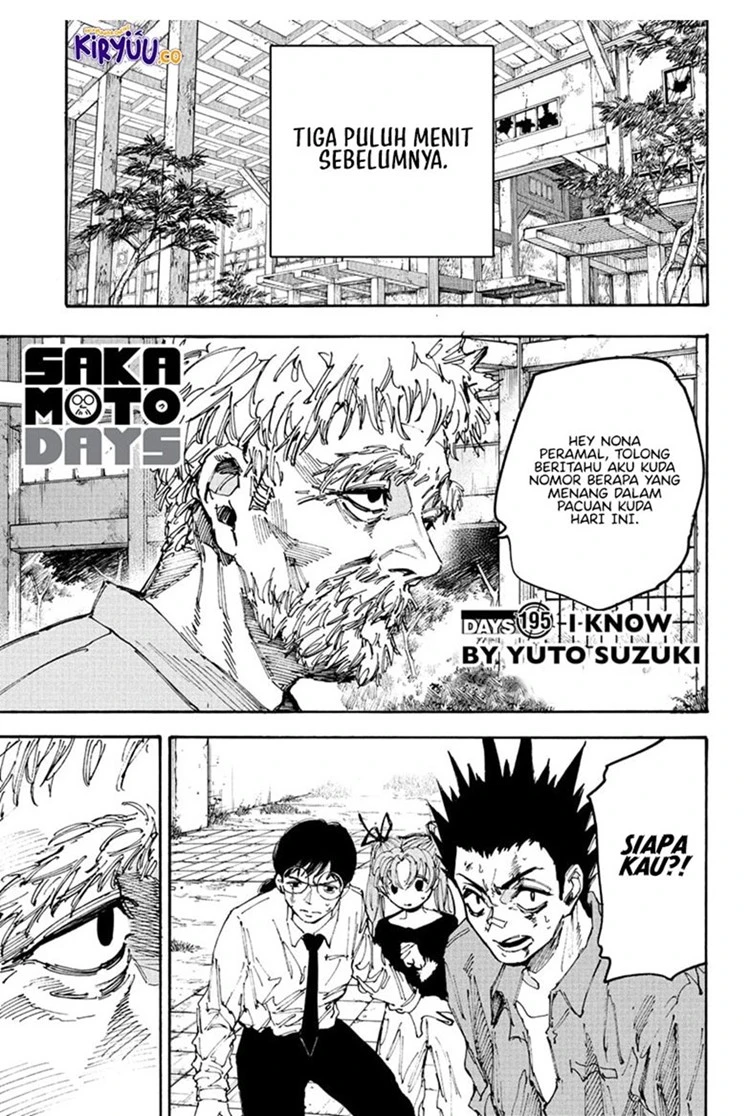 Read Sakamoto Days Bahasa Indonesia ID Manga Online