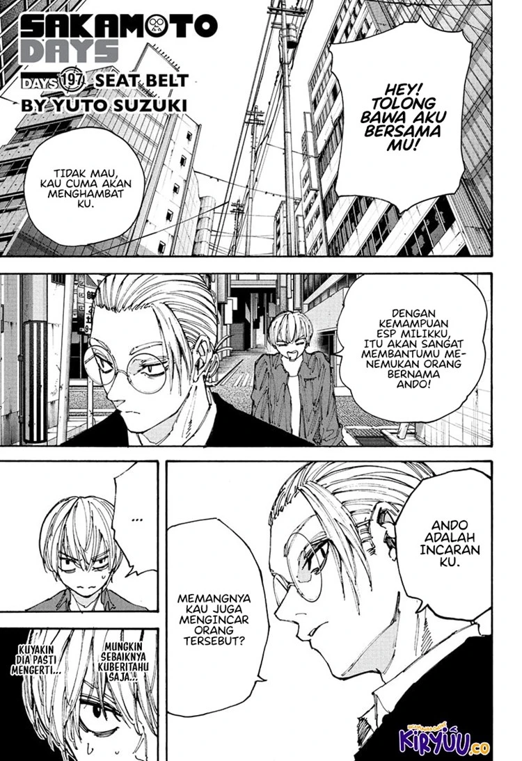 Read Sakamoto Days Bahasa Indonesia ID Manga Online