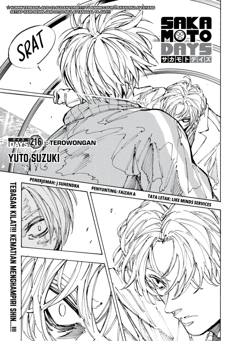 Read Sakamoto Days Bahasa Indonesia ID Manga Online