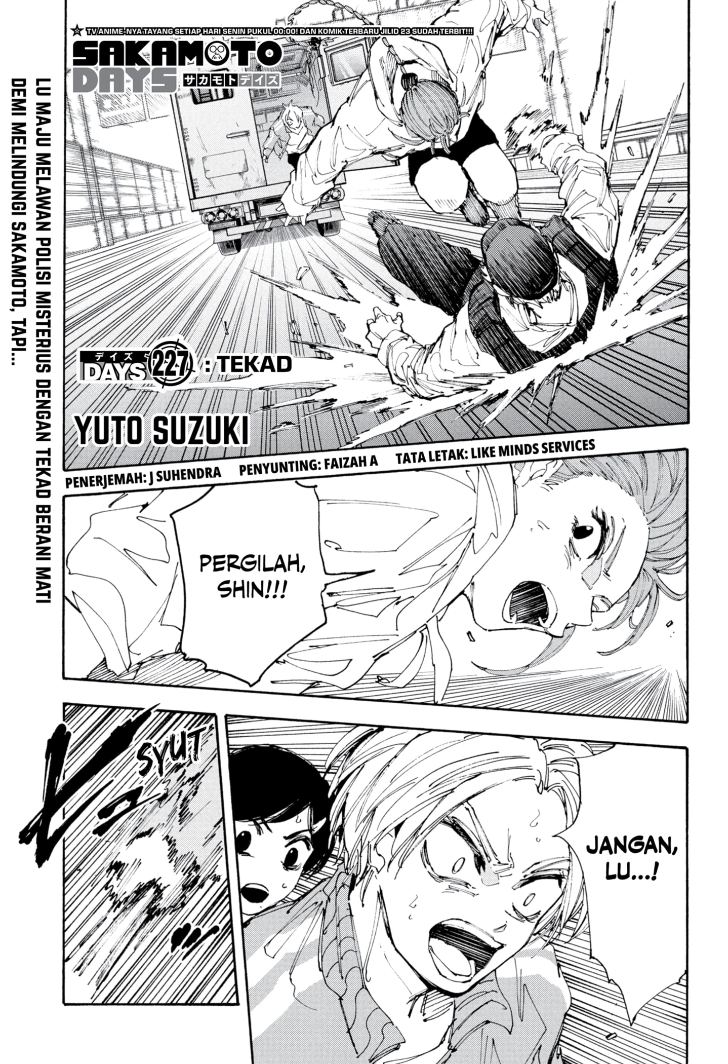 Read Sakamoto Days Bahasa Indonesia ID Manga Online