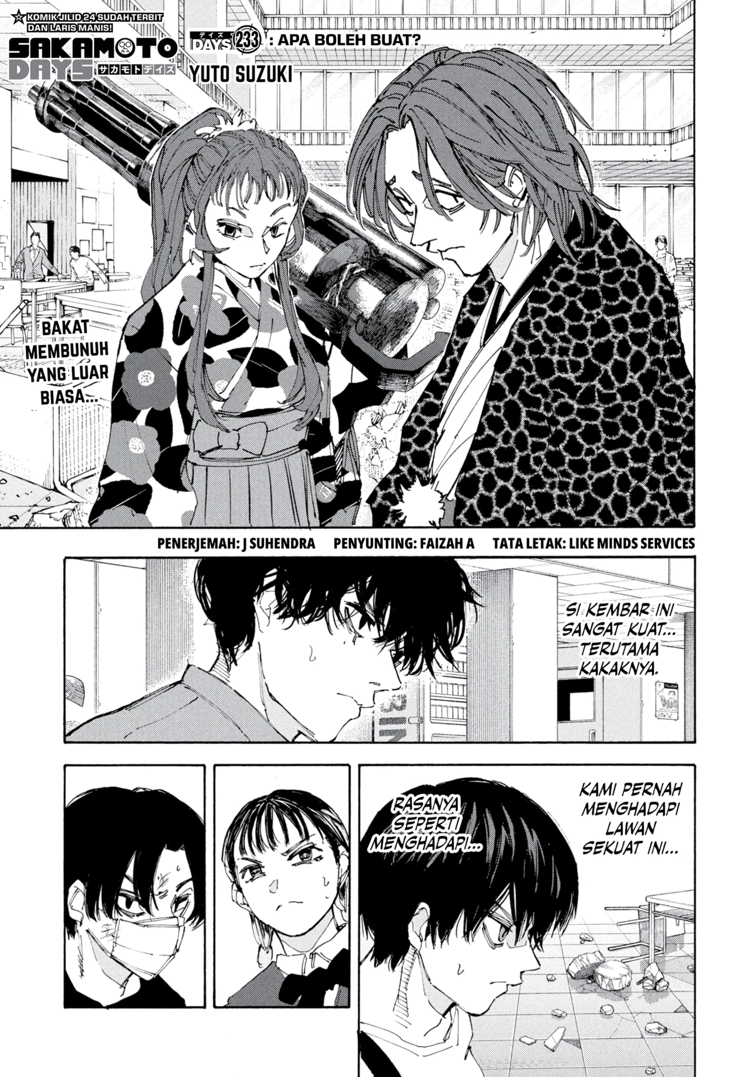 Read Sakamoto Days Bahasa Indonesia ID Manga Online