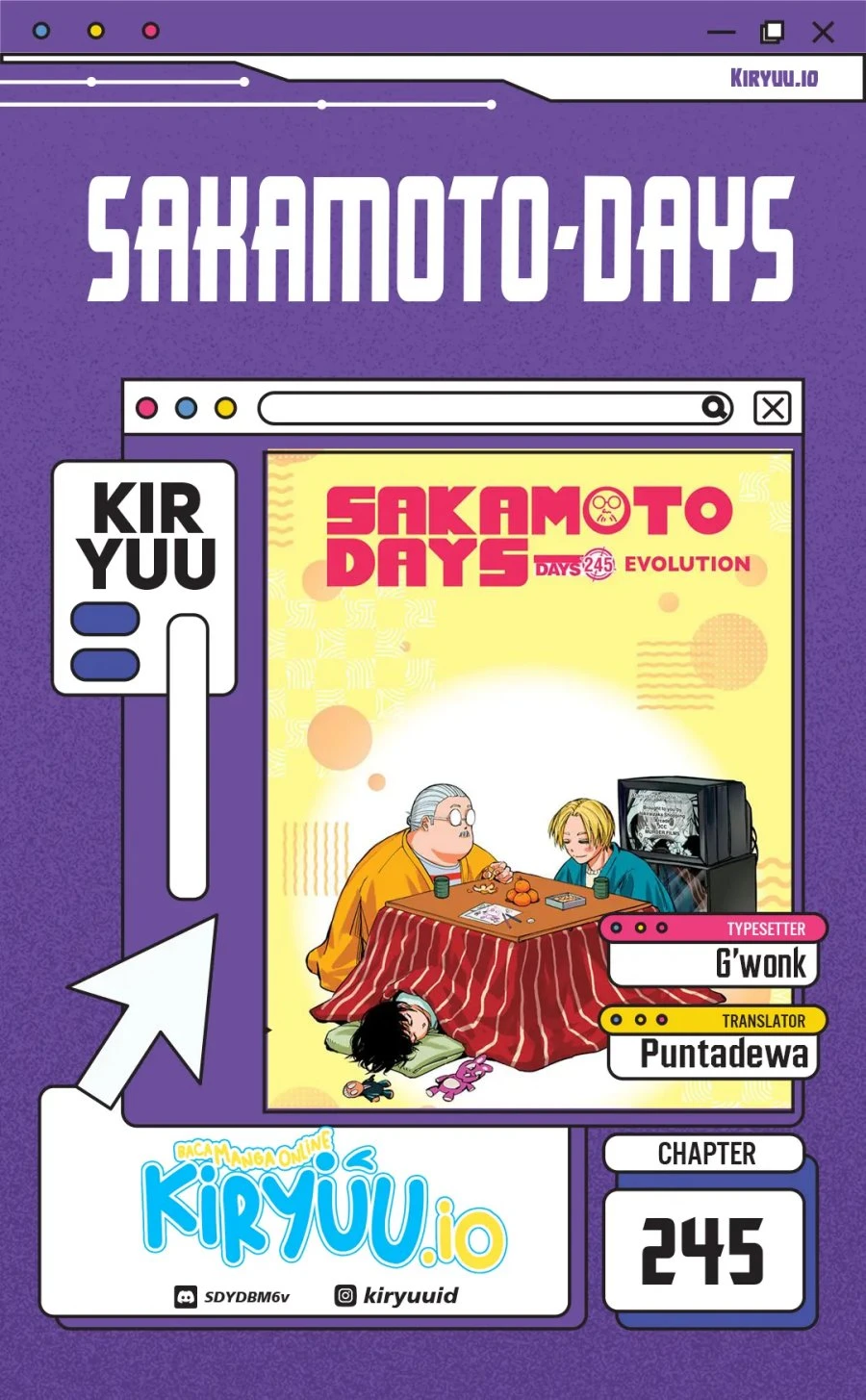 Read Sakamoto Days Bahasa Indonesia ID Manga Online