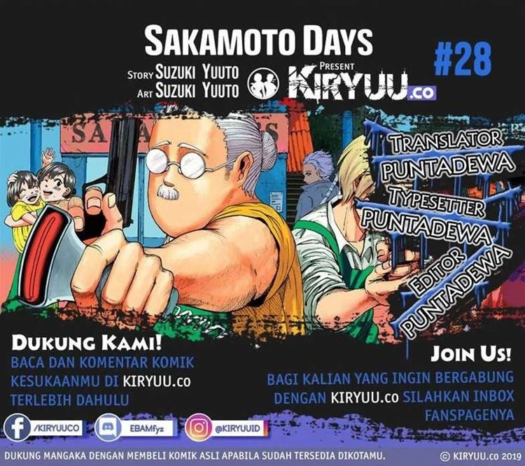 Read Sakamoto Days Bahasa Indonesia ID Manga Online
