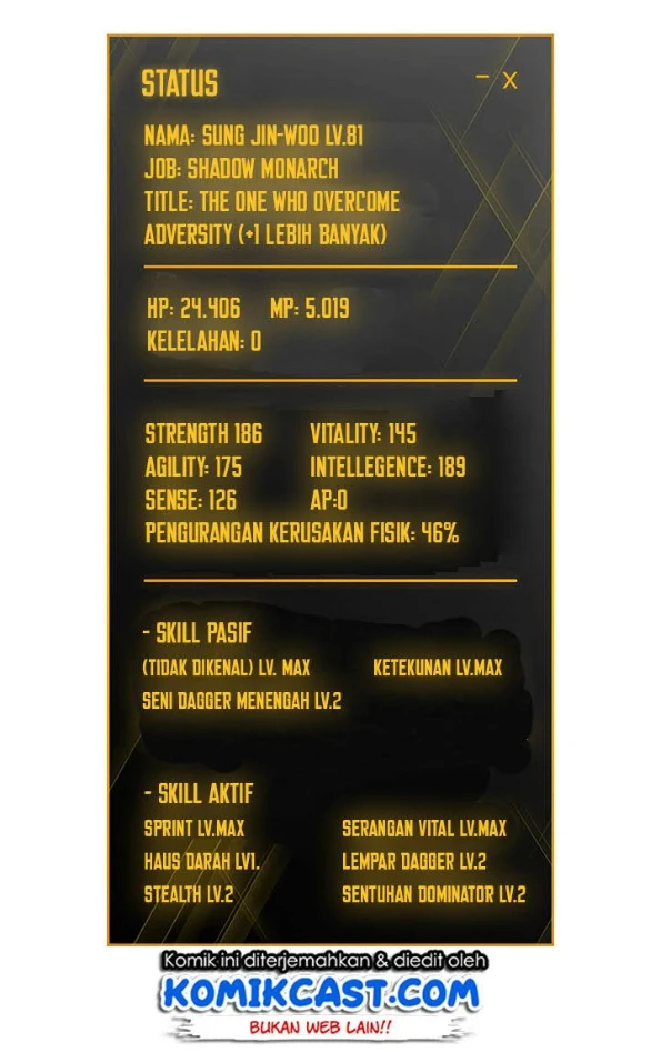 Read Solo Leveling Bahasa Indonesia ID Manga Online