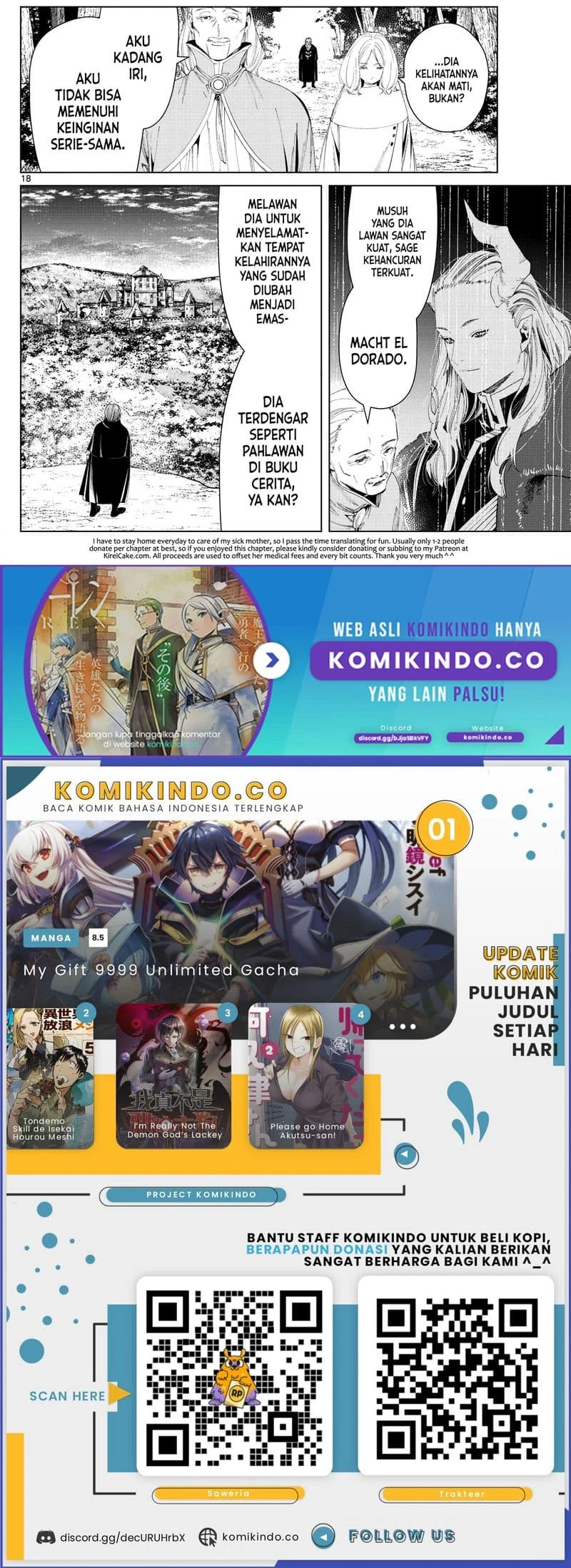 Read Sousou no Frieren ID Manga Online