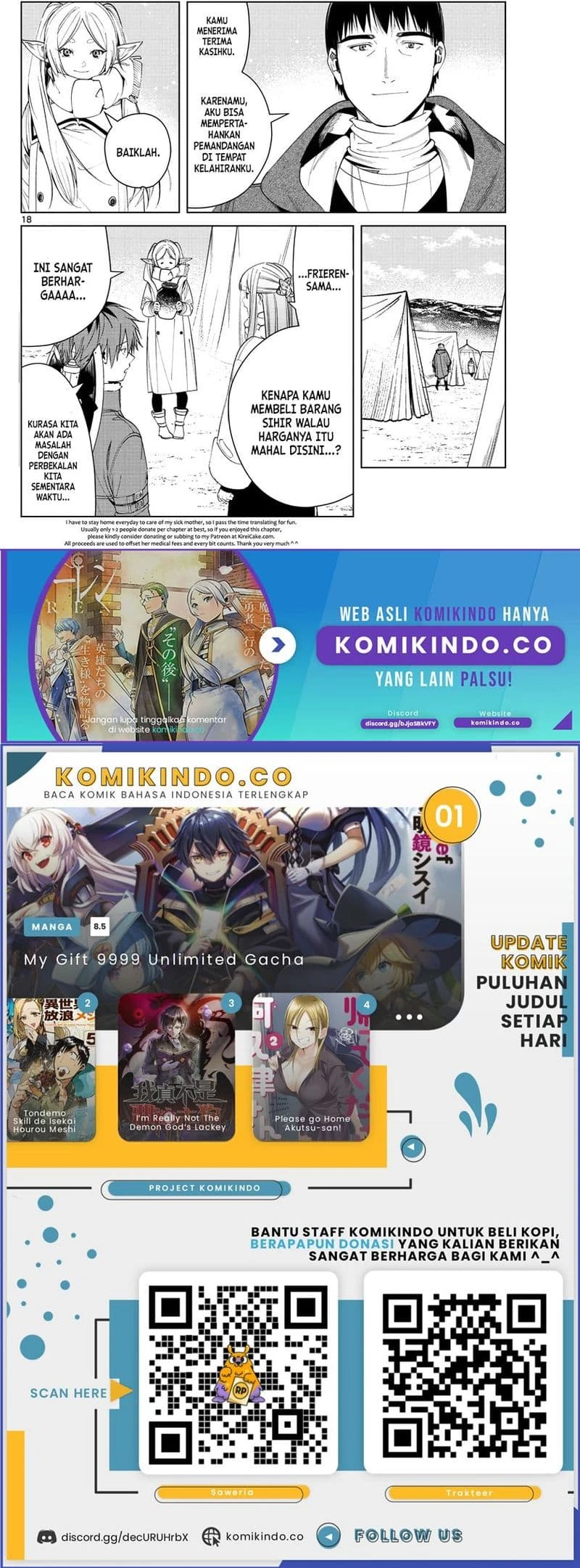 Read Sousou no Frieren ID Manga Online