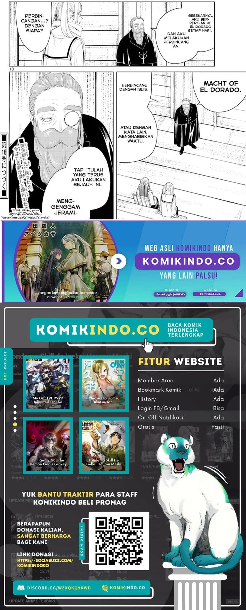 Read Sousou no Frieren ID Manga Online