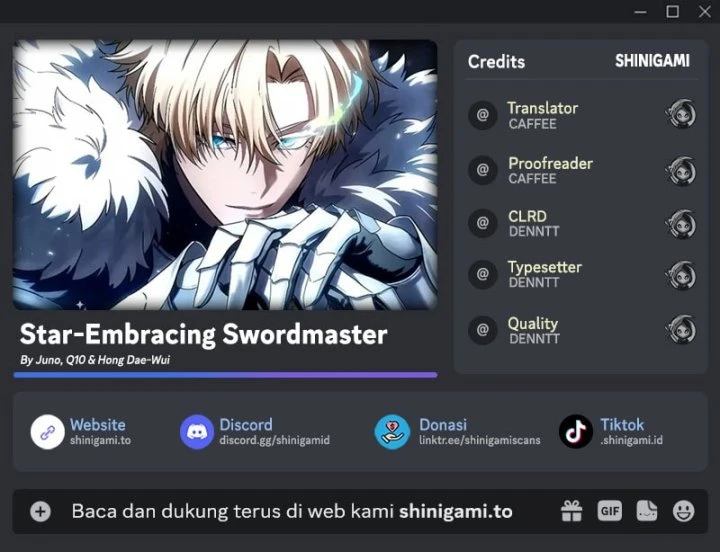 Read Star-Embracing Swordmaster ID Manga Online