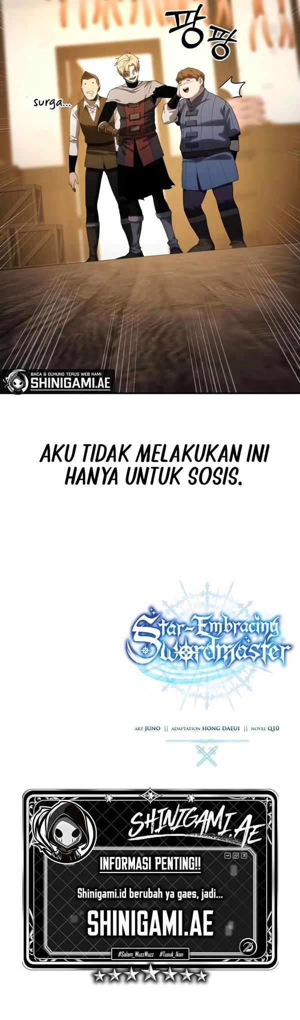 Read Star-Embracing Swordmaster ID Manga Online