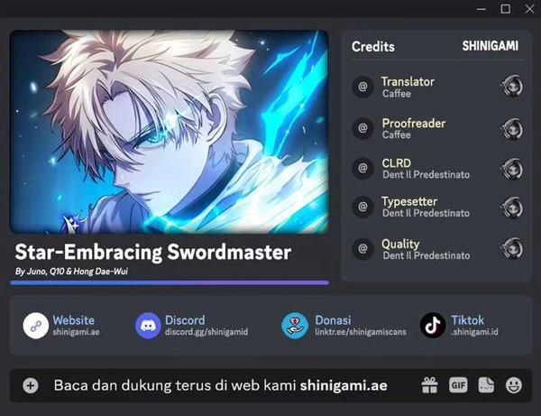 Read Star-Embracing Swordmaster ID Manga Online