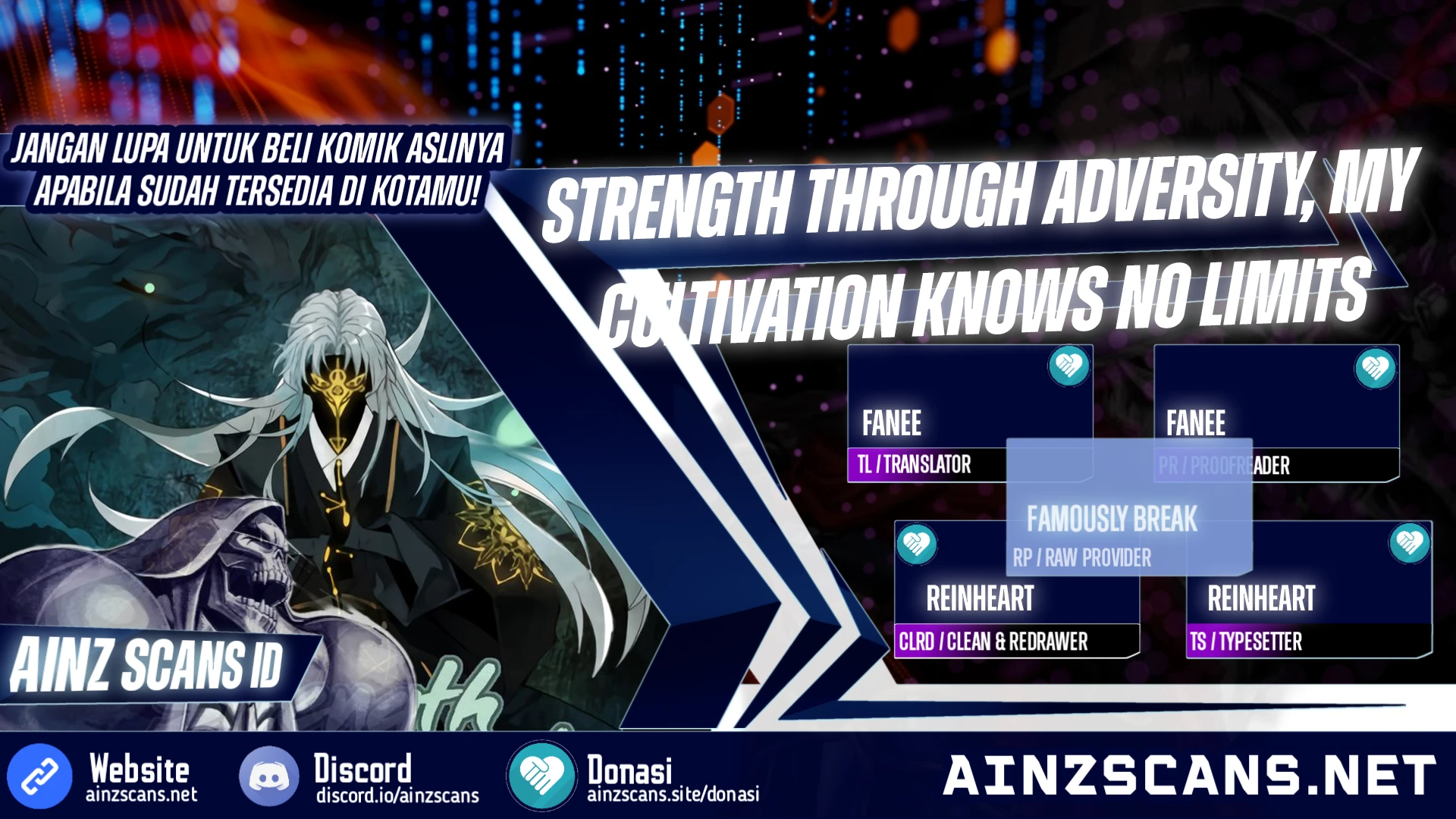 Read Strength Through Adversity, My Cultivation Knows No Limits ID Manga Online