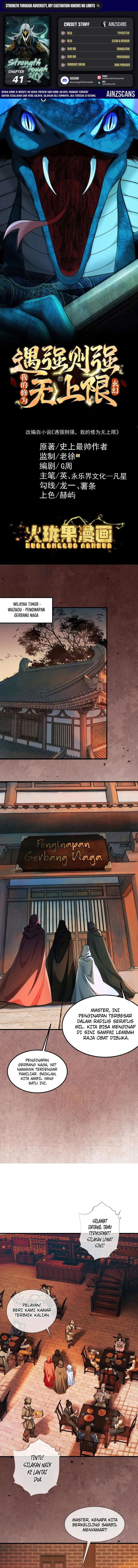 Read Strength Through Adversity, My Cultivation Knows No Limits ID Manga Online