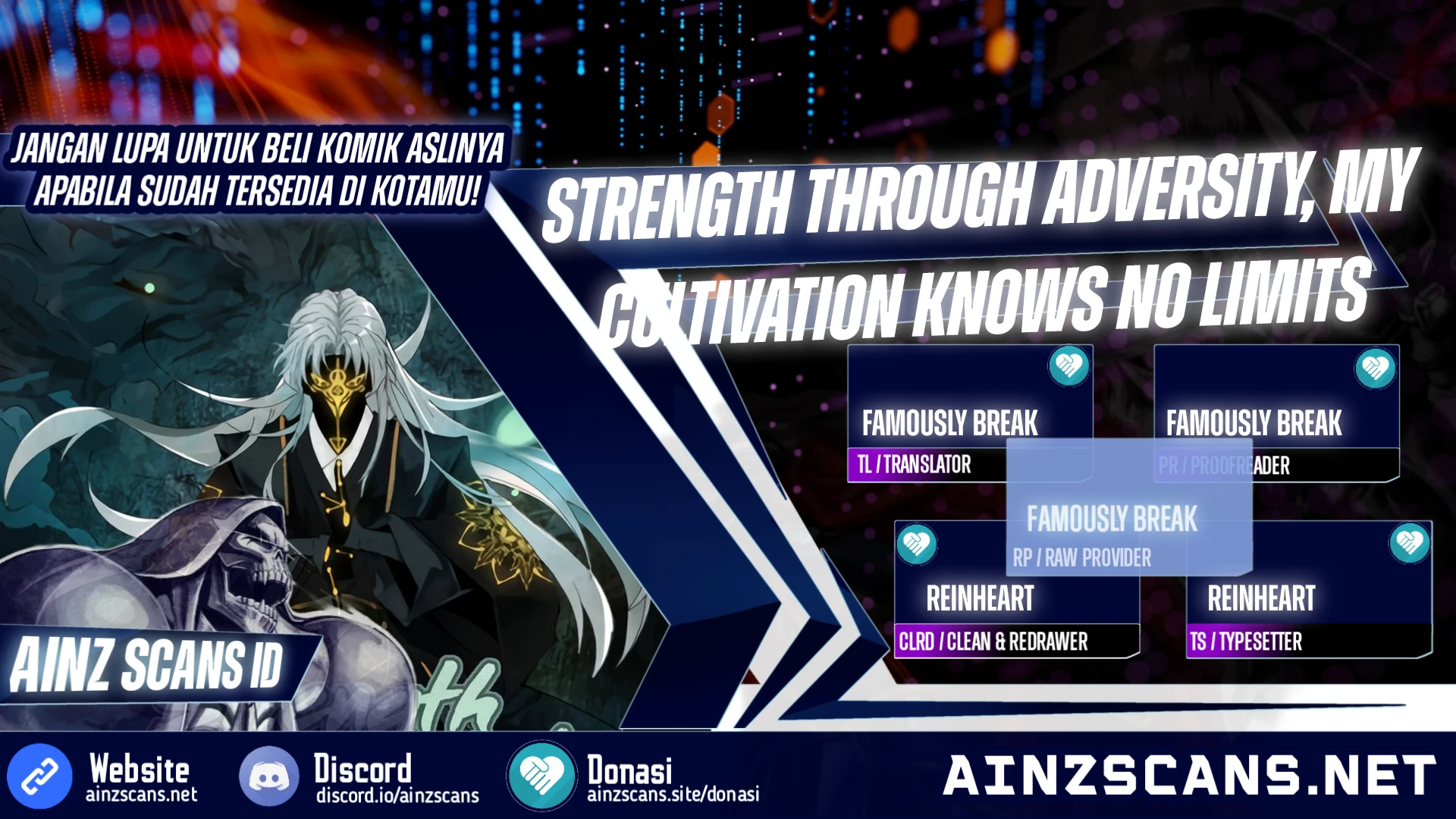 Read Strength Through Adversity, My Cultivation Knows No Limits ID Manga Online