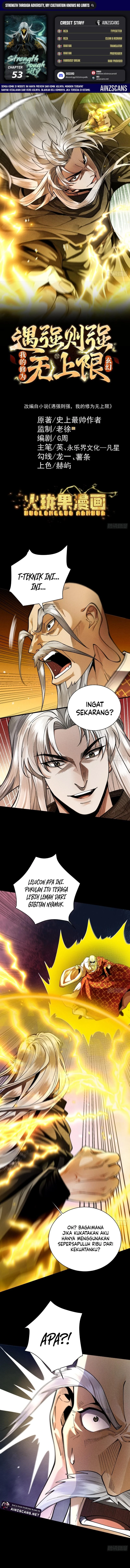 Read Strength Through Adversity, My Cultivation Knows No Limits ID Manga Online