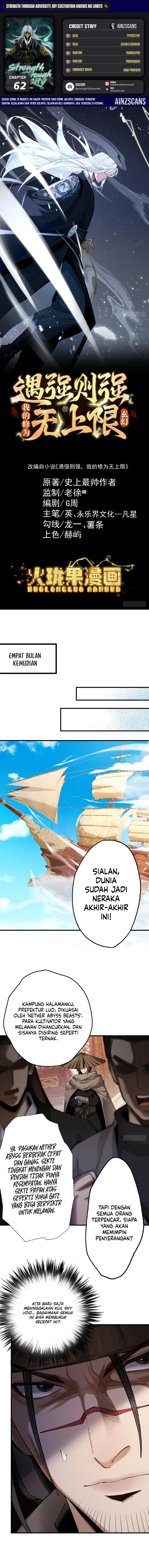 Read Strength Through Adversity, My Cultivation Knows No Limits ID Manga Online