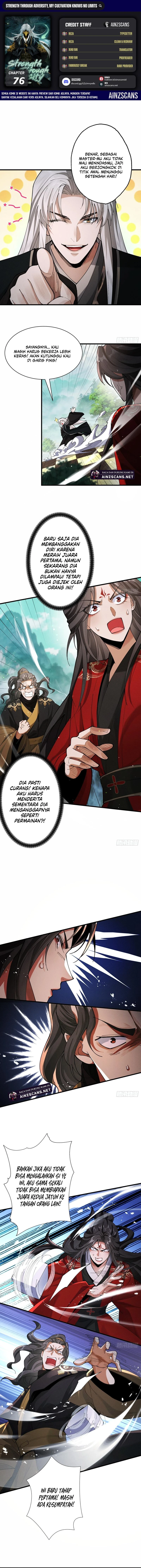 Read Strength Through Adversity, My Cultivation Knows No Limits ID Manga Online