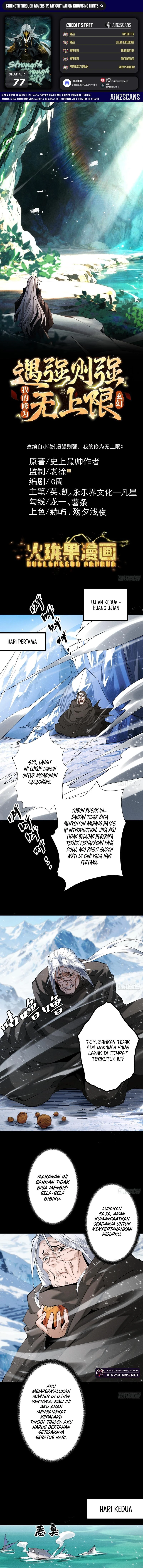 Read Strength Through Adversity, My Cultivation Knows No Limits ID Manga Online